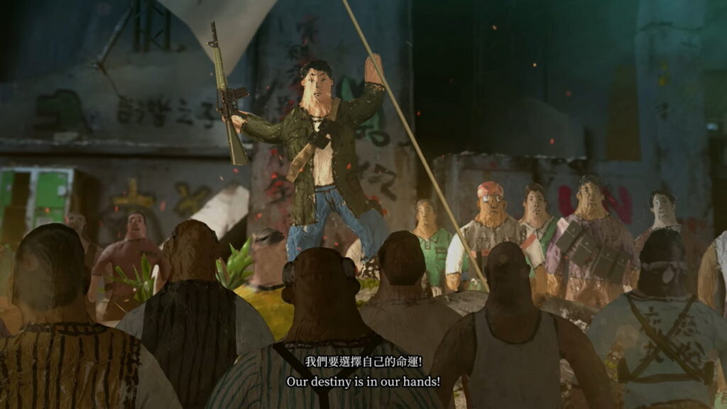 《戰鬥之城.終》張立人│《戰鬥之城》第二部〈經濟奇蹟〉,錄像│張立人提供