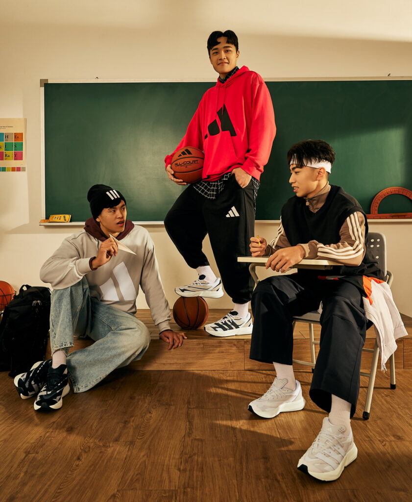 adidas Sportswear Essentials系列服飾 攜手臺灣師大男籃隊打造簡約新時尚!