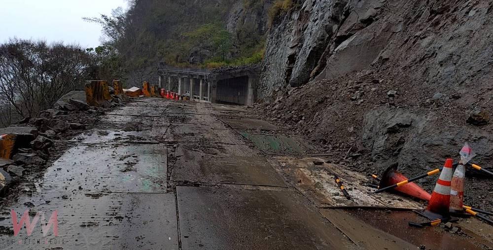 豪雨土石坍　阿里山鄉169縣道部分路段2/17到3/28封閉改道