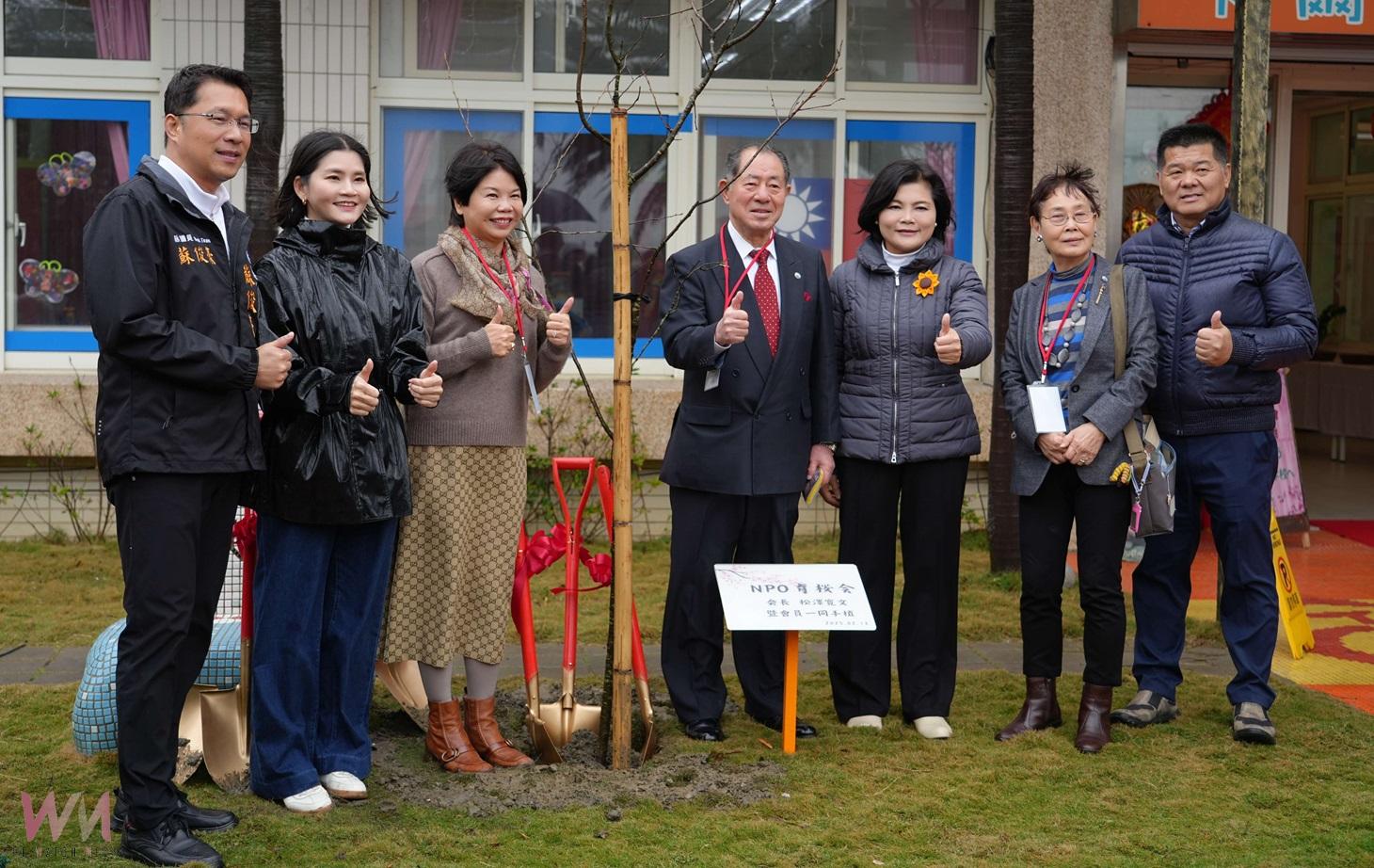 (有影片)/雲林麥寮櫻花綻放國際情誼! 張麗善攜手日本育櫻會深化台日交流 - https://www.watchmedia01.com