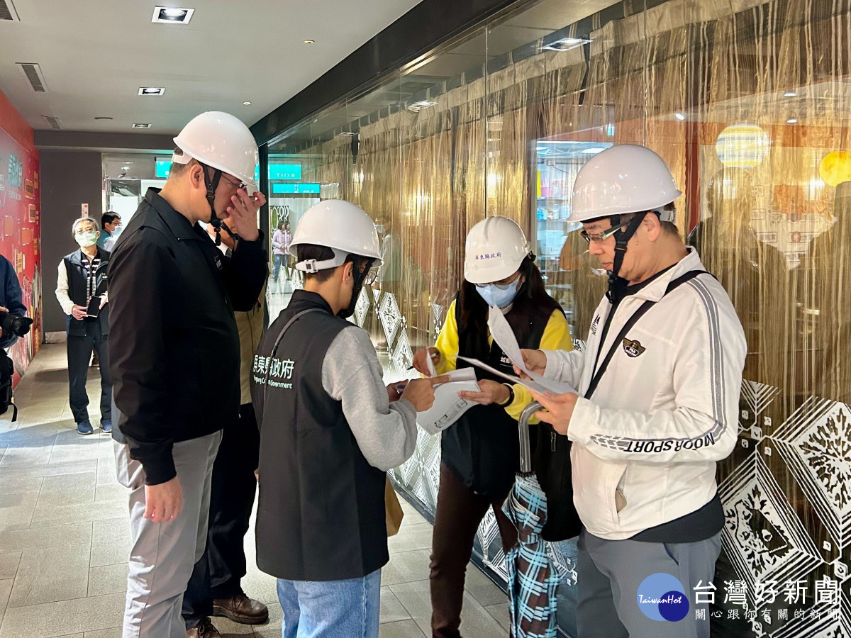 確保公共安全　屏縣府聯合巡檢百貨商場美食街