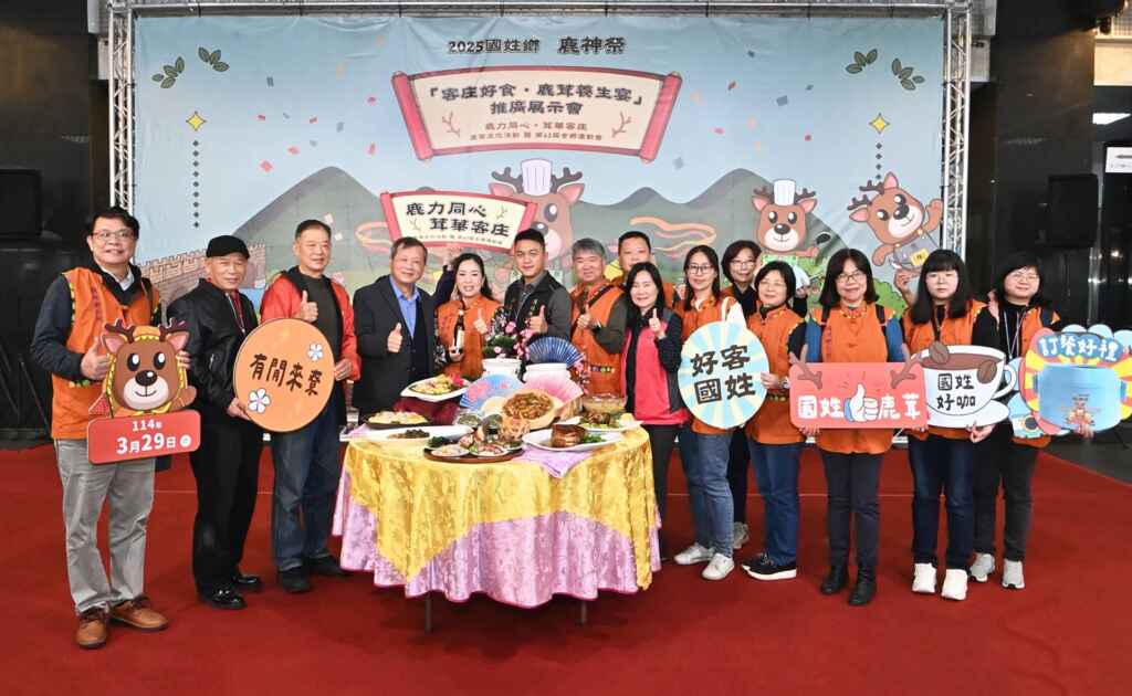 ▲客庄好食．鹿茸養生宴2.0開放訂桌。（記者張玉泰攝）