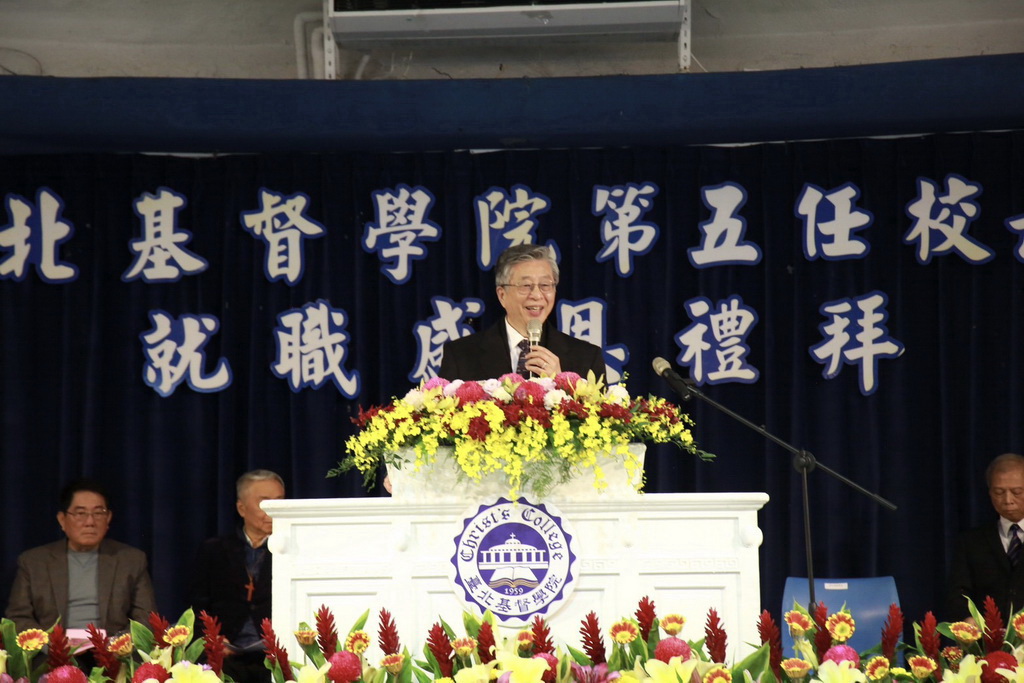 臺北基督學院董事長黃文鴻。▲（記者蘇彩娥攝）