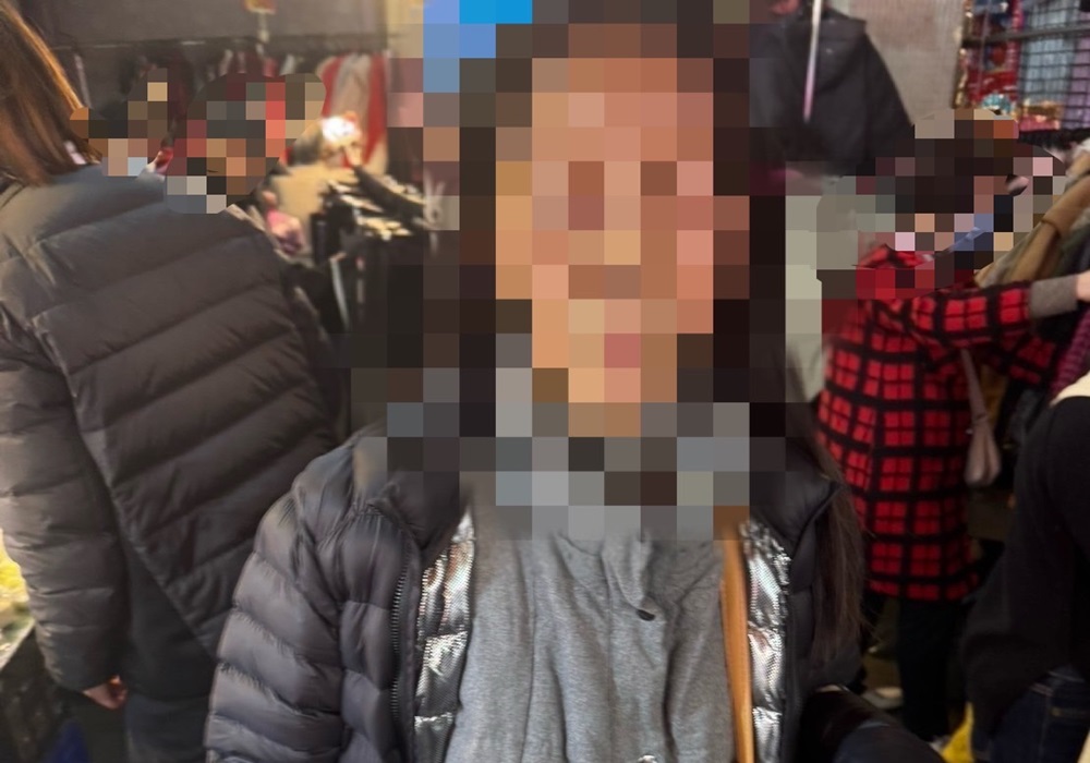 長髮女順手牽羊 新莊警1小時內查獲市場扒手 245 248250214a03