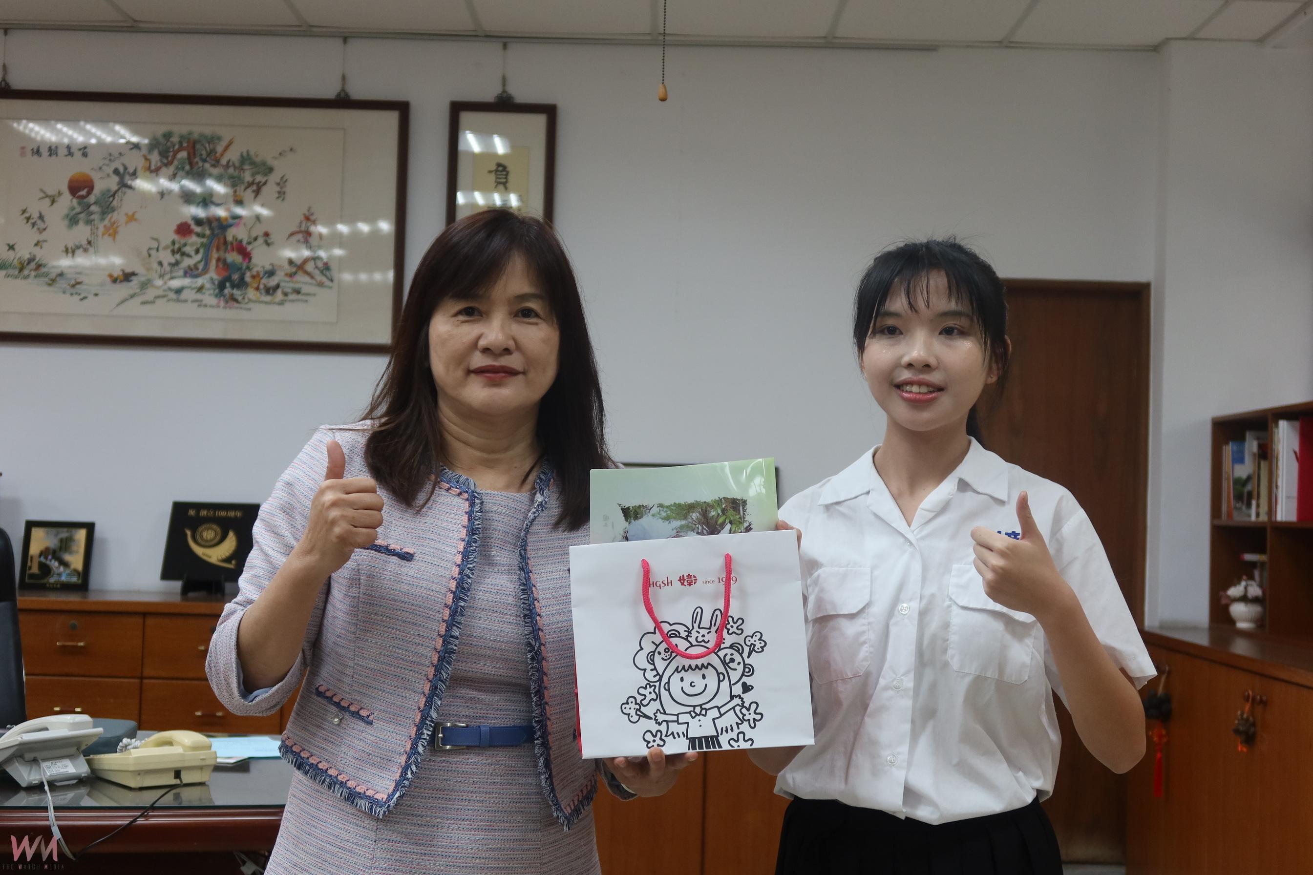 （有影片）／電影海洋奇緣　彰化女中蔡昱婕夢想成為海洋生物學家