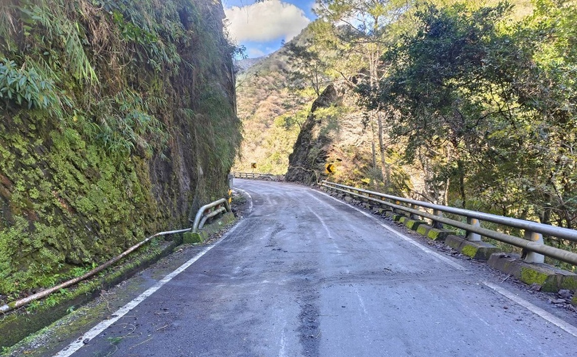 海端鄉霧鹿路段恢復正常通行