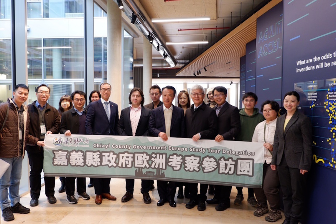 借鏡德國經驗 推動產業升級新藍圖 嘉義縣長翁章梁赴德參訪科研創新機構