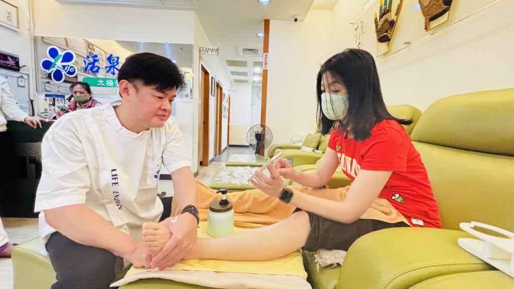 ▲「腳底按摩」成為台灣觀光的景點特色代表。