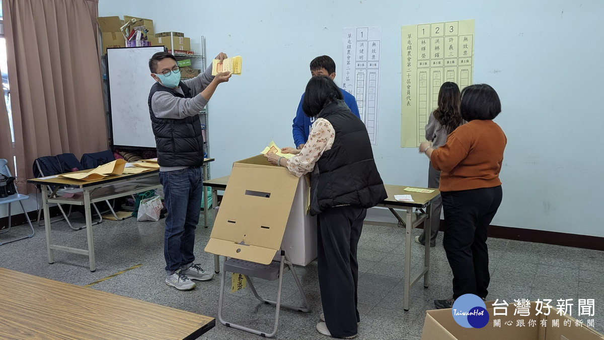 投縣基層農會選舉順利。（民眾提供）