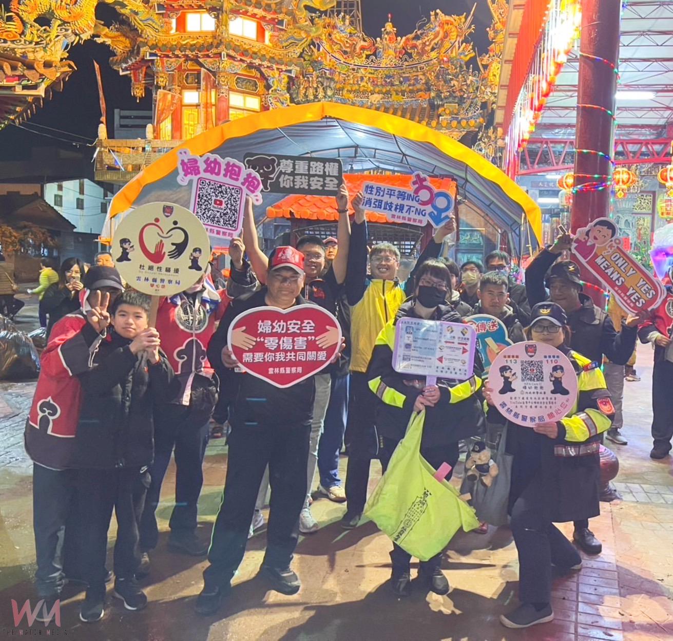 水林蕃薯寮媽元宵夜巡活動 北港警維護交通秩序 - https://www.watchmedia01.com