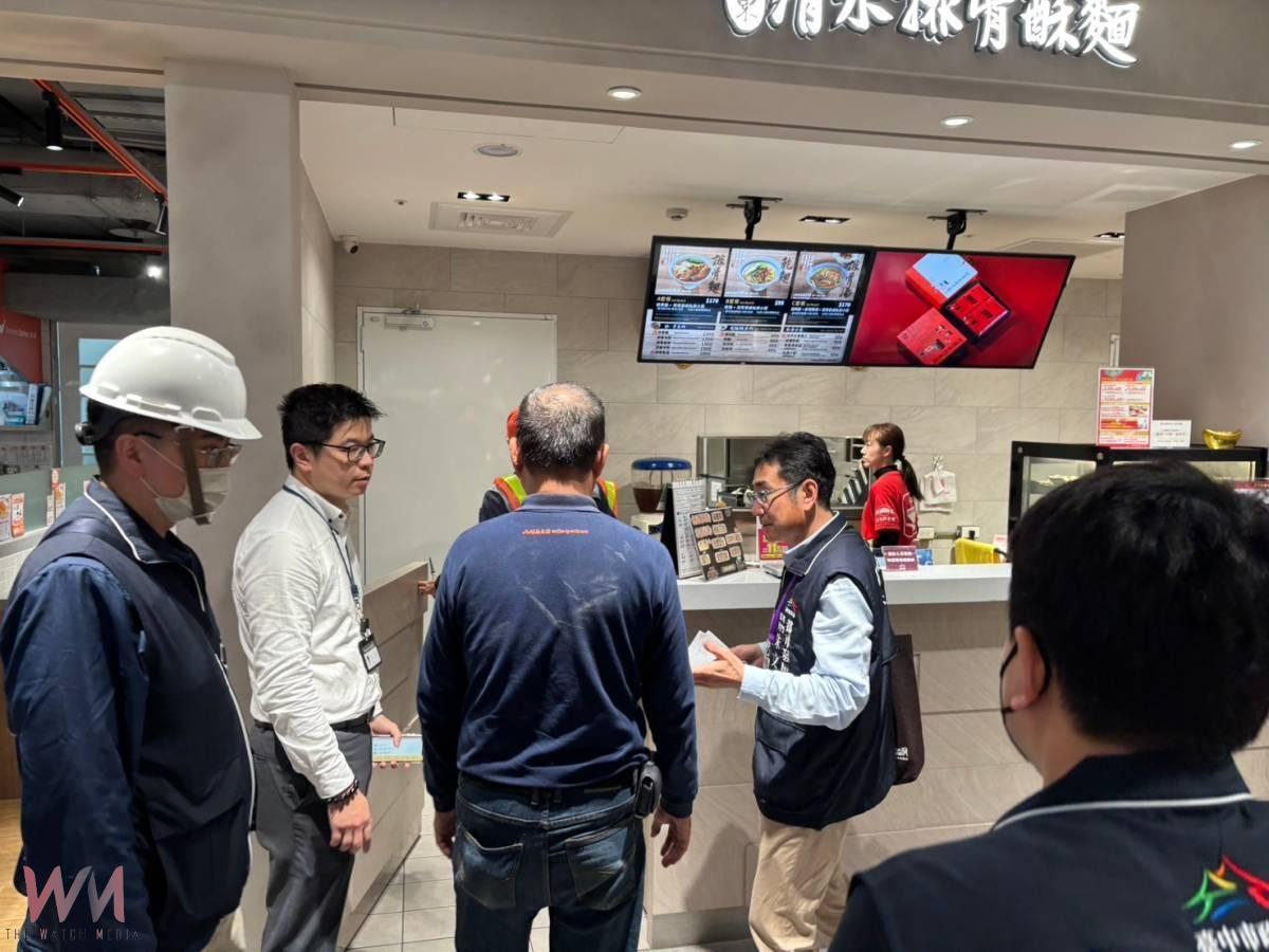 中市府百貨商場聯合公安稽查兩日 查獲5家部分缺失 開罰令限期改善 - https://www.watchmedia01.com