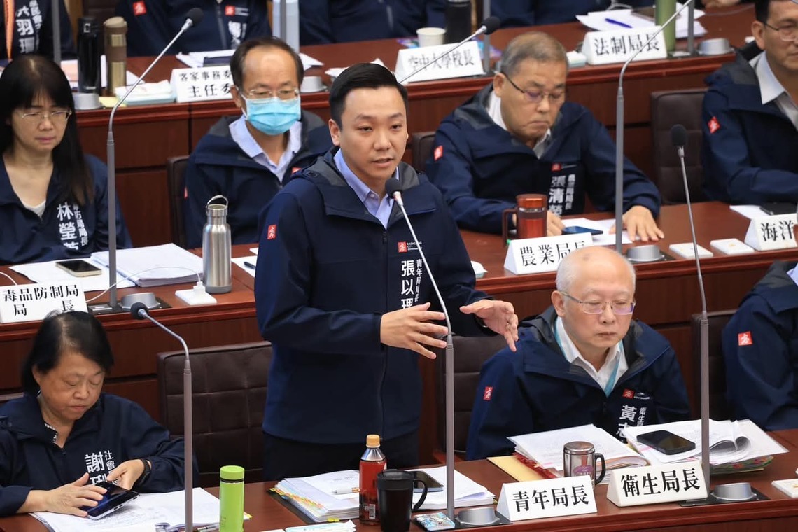 漾新聞|批准了！張以理卸任青年局長 投身左楠區議員選戰