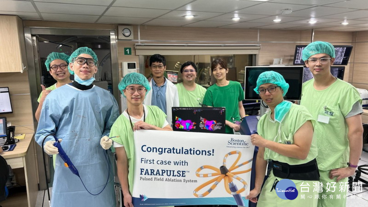 ▲突破心律不整治療新里程碑，高醫引進電場脈衝技術。