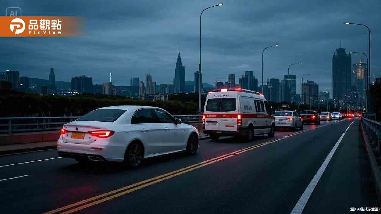 網美自稱「幫救護車開道」被罵爆! 網:根本影響救援