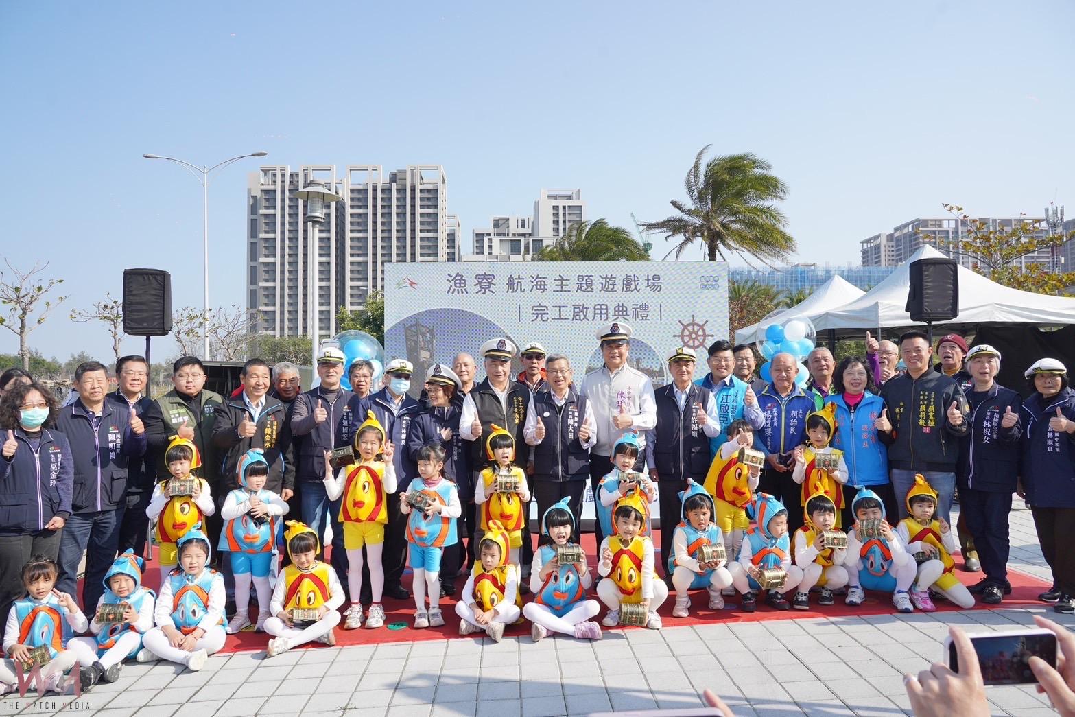 台中海線首座親水特色公園　梧棲漁寮公園「航海主題遊戲場」今2/17啟用