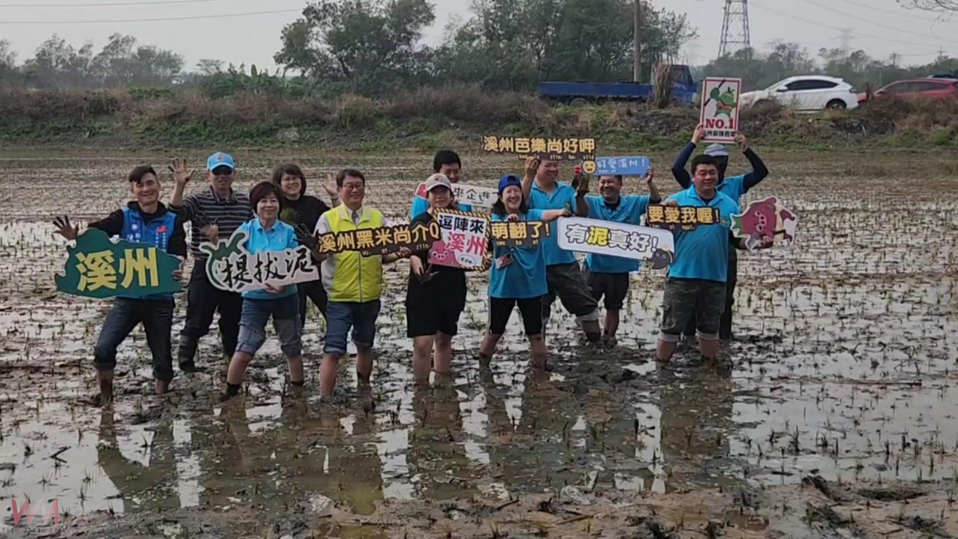 (有影片)/溪州彩色稻田插秧活動亮相 迎春金蛇圖案吸引遊客打卡 - https://www.watchmedia01.com