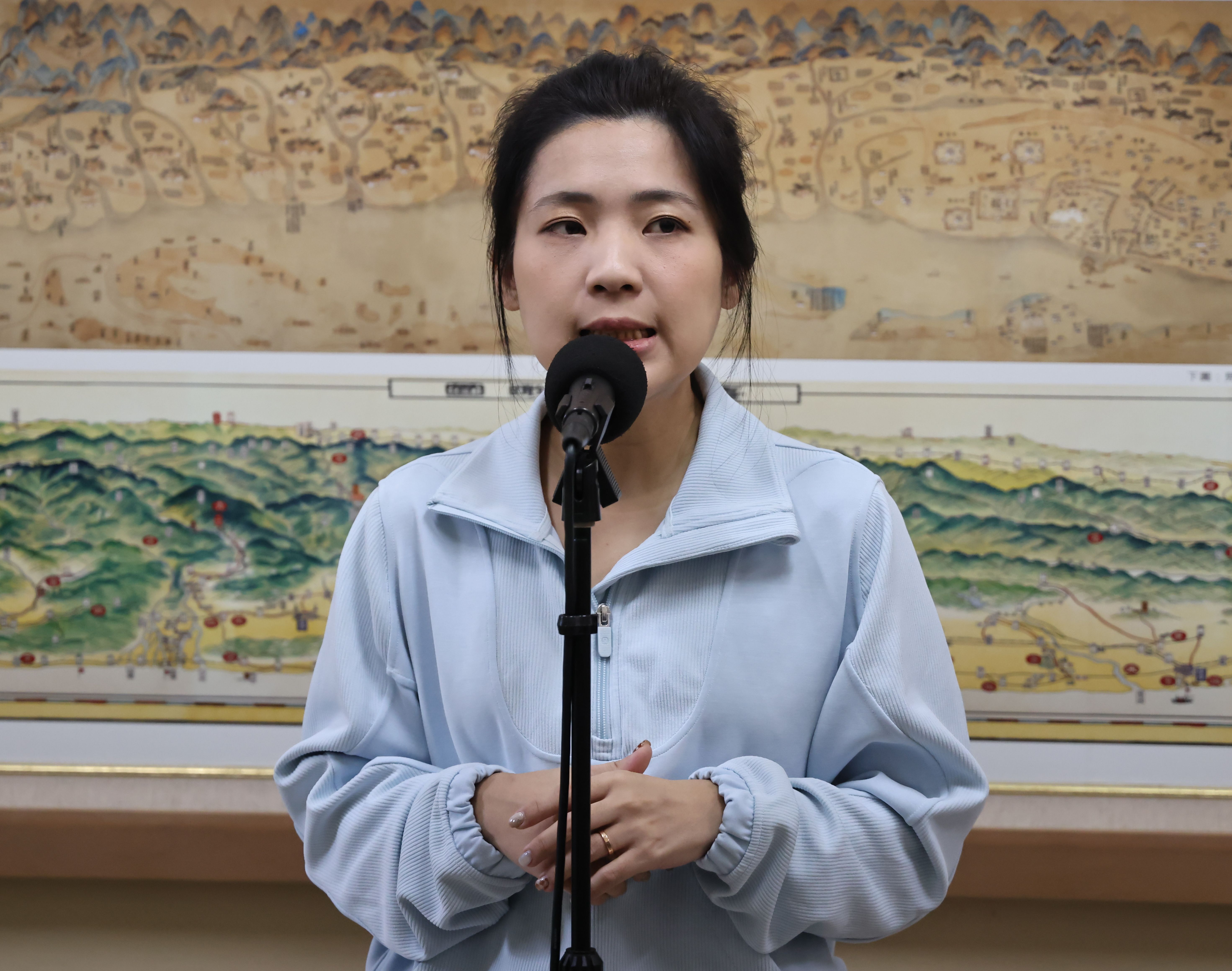 針對先生被爆上班日去打牌,德徐巧芯表示,雖然他當天有請假,但公務人員出入相關場所,的確會造成社會觀感不佳,她絕不護短。資料照片/林啟弘攝