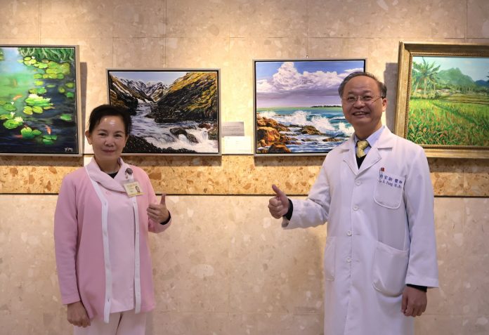北榮桃分院退休護理師重返崗位守護病患 揮灑畫筆勾勒人生體悟 62 123465 2 scaled