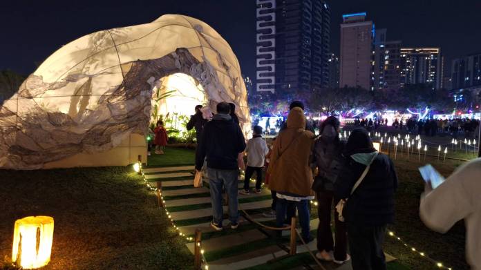 原民文化躍上台灣燈會展區 從溼地到織布展現生活特色 62 410467