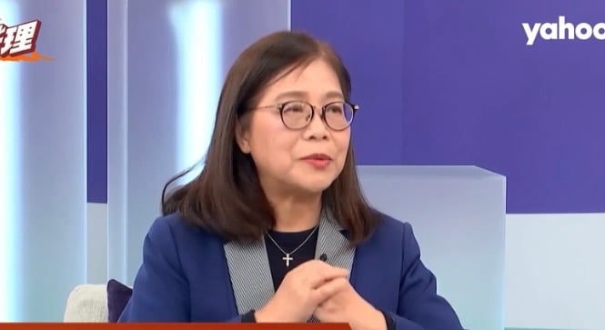 海洋委員會主委管碧玲認為,中國在台灣的鄰接區海域做調查後逕將調查結果發表在國際期刊,應有其戰略目的。翻攝畫面