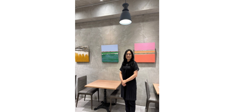 藝術家陳曉秋「海洋交響曲」主題作品展 帕莎蒂娜烘焙坊文化店精彩開展
