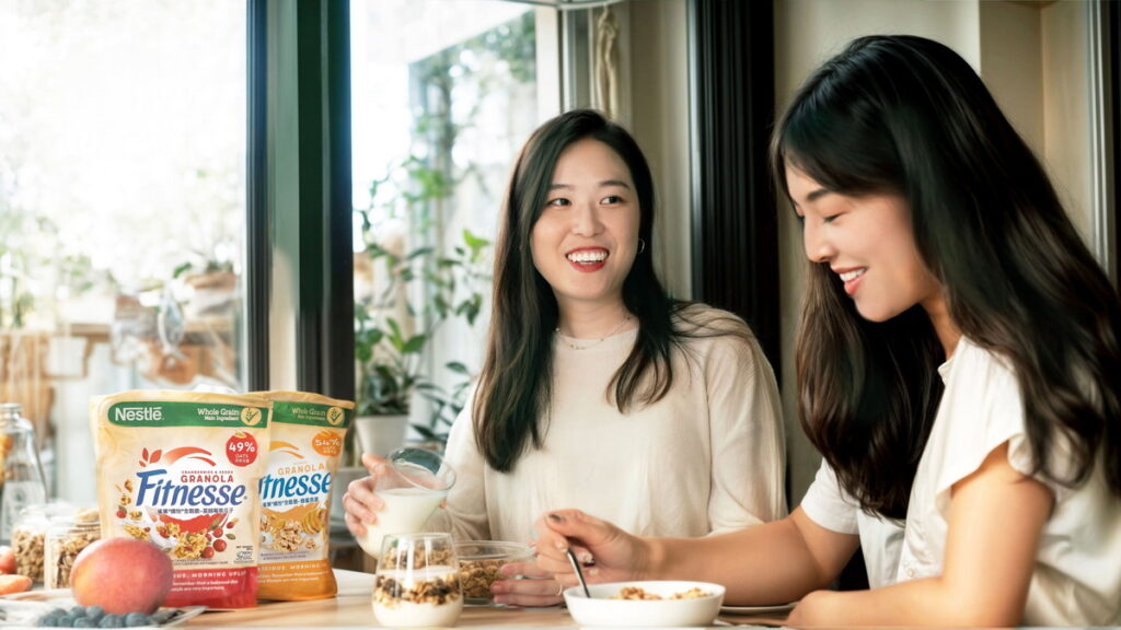 健康美味全都要!「雀巢纖怡全穀脆」酥脆大顆粒絕佳口感,讓你每一口都能享受到「咔滋咔滋」的驚喜美味,貼心夾鏈袋包裝設計,確保每一口都保持酥脆新鮮。