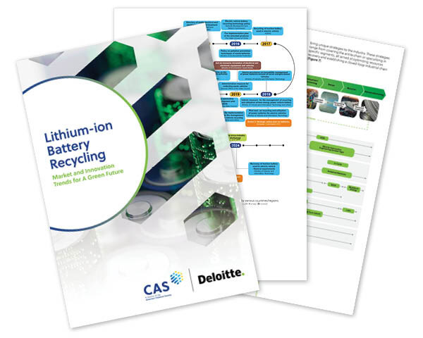 德勤(Deloitte)及CAS發佈新報告,分析鋰離子電池回收行業,應對日益增長的可持續能源解決方案需求
