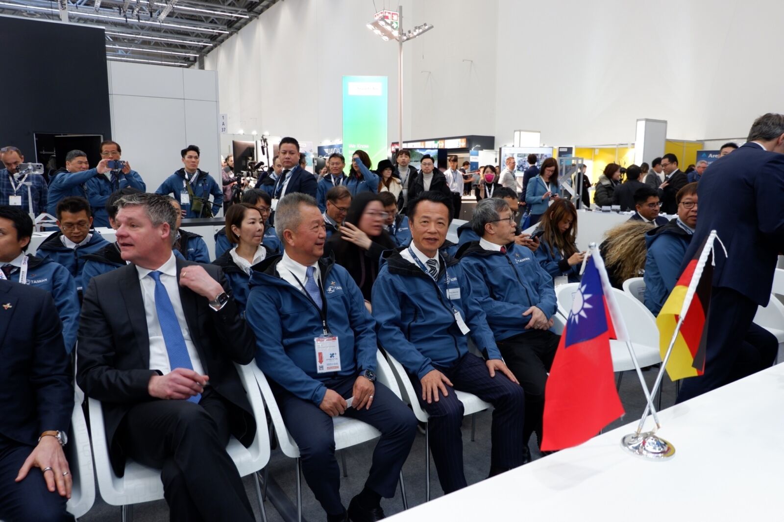 翁章梁率團參加德國XPONENTIAL展 台灣無人機技術驚豔國際 237