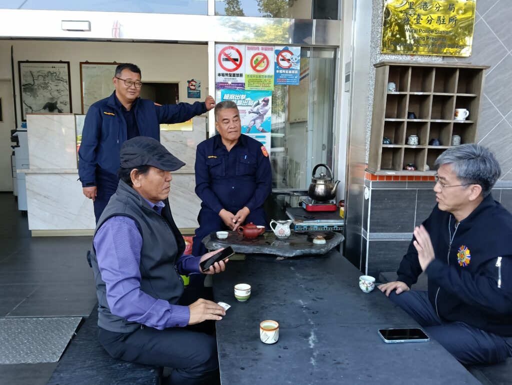 屏東榮服處拜會霧台鄉公所及霧台分駐所 關懷偏鄉榮民眷