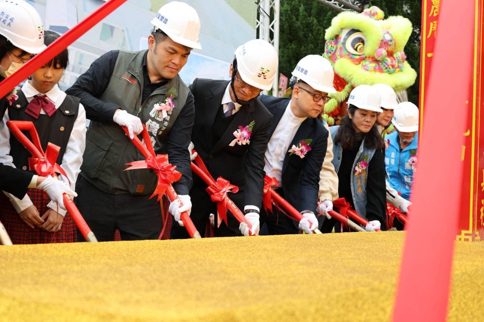 基隆市德和國小德興樓拆除改建工程開工動土典禮順利圓滿
