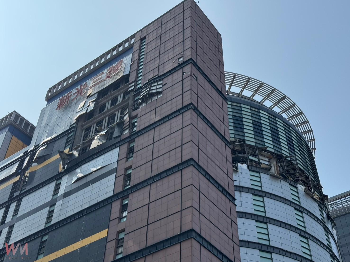 公安不容打折!新光三越外牆及附掛物仍有公安疑慮 中市府再次重罰30萬元 - https://www.watchmedia01.com