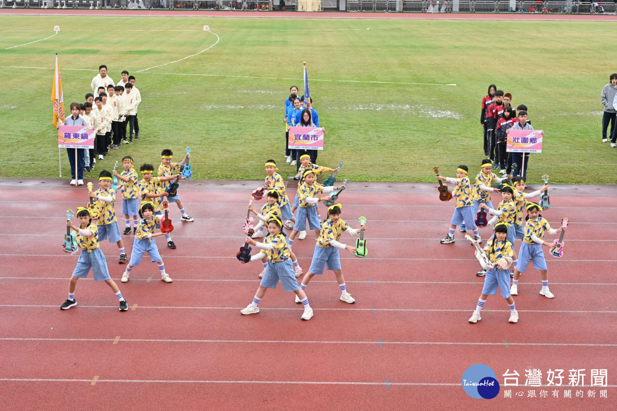 蔥勁十足！　宜蘭縣中小學運動會活力登場