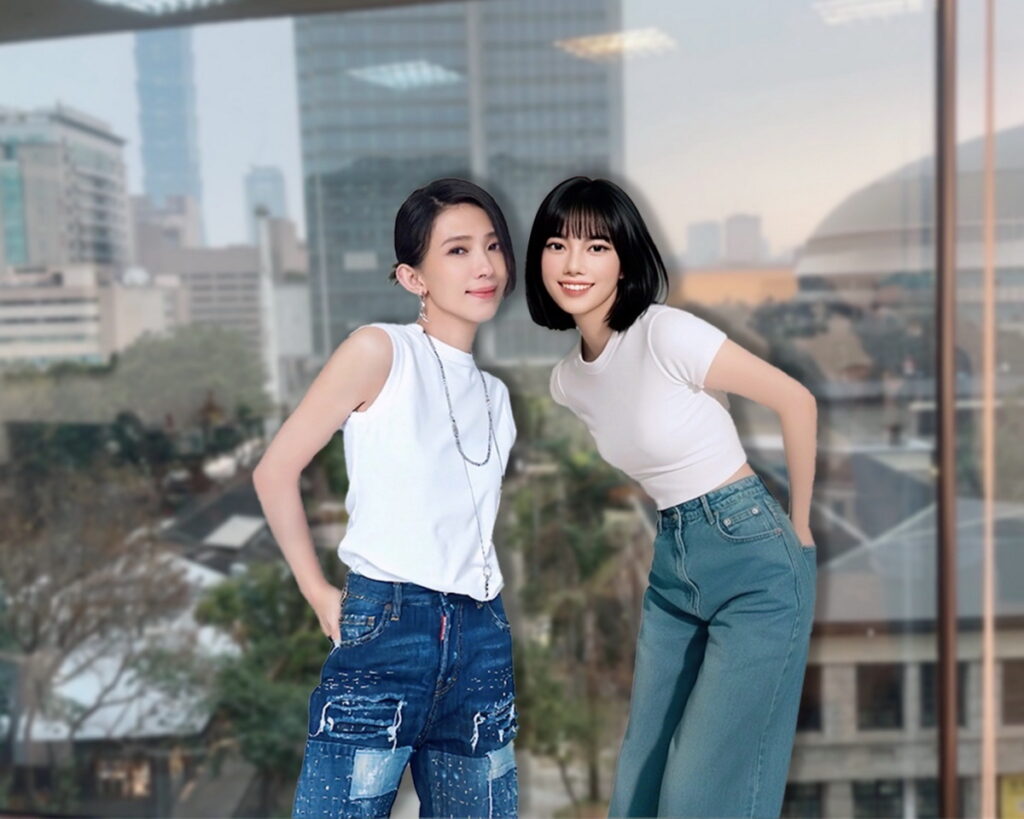 米拉蜜Mila Mii為演唱會自彈自唱求教創作天后師姐戴佩妮，喜獲師姐肯定加持，信心倍增。