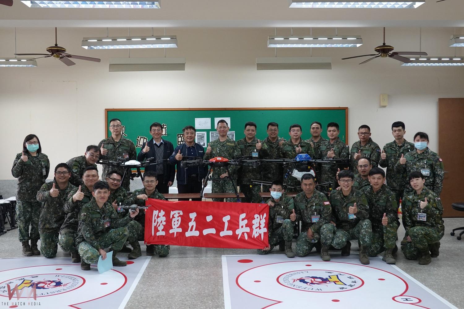 培育國家AI無人機人才 五二工兵群參訪吳鳳科大 - https://www.watchmedia01.com