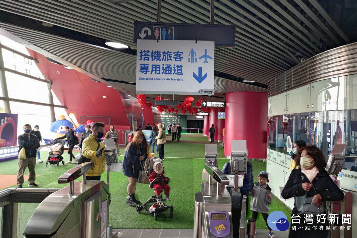 2025臺灣燈會在桃園,桃園捷運公司持續優化疏運措施。