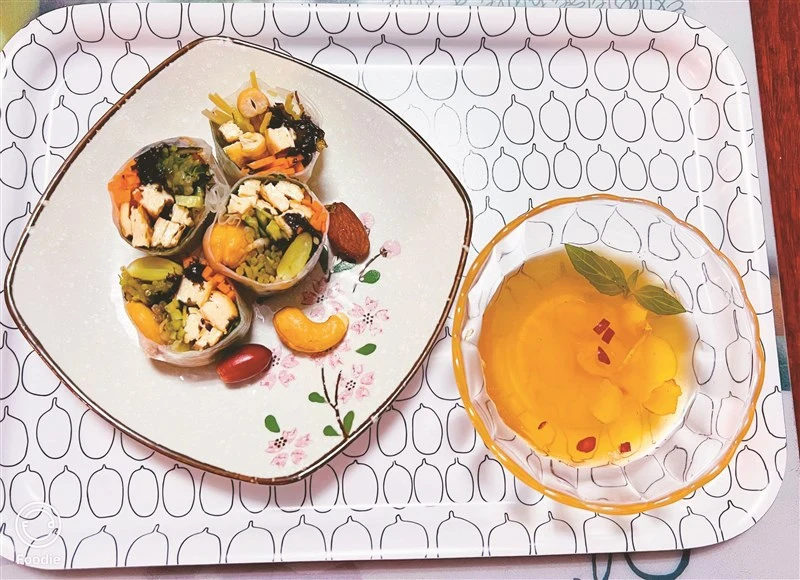 養生芽菜捲食譜