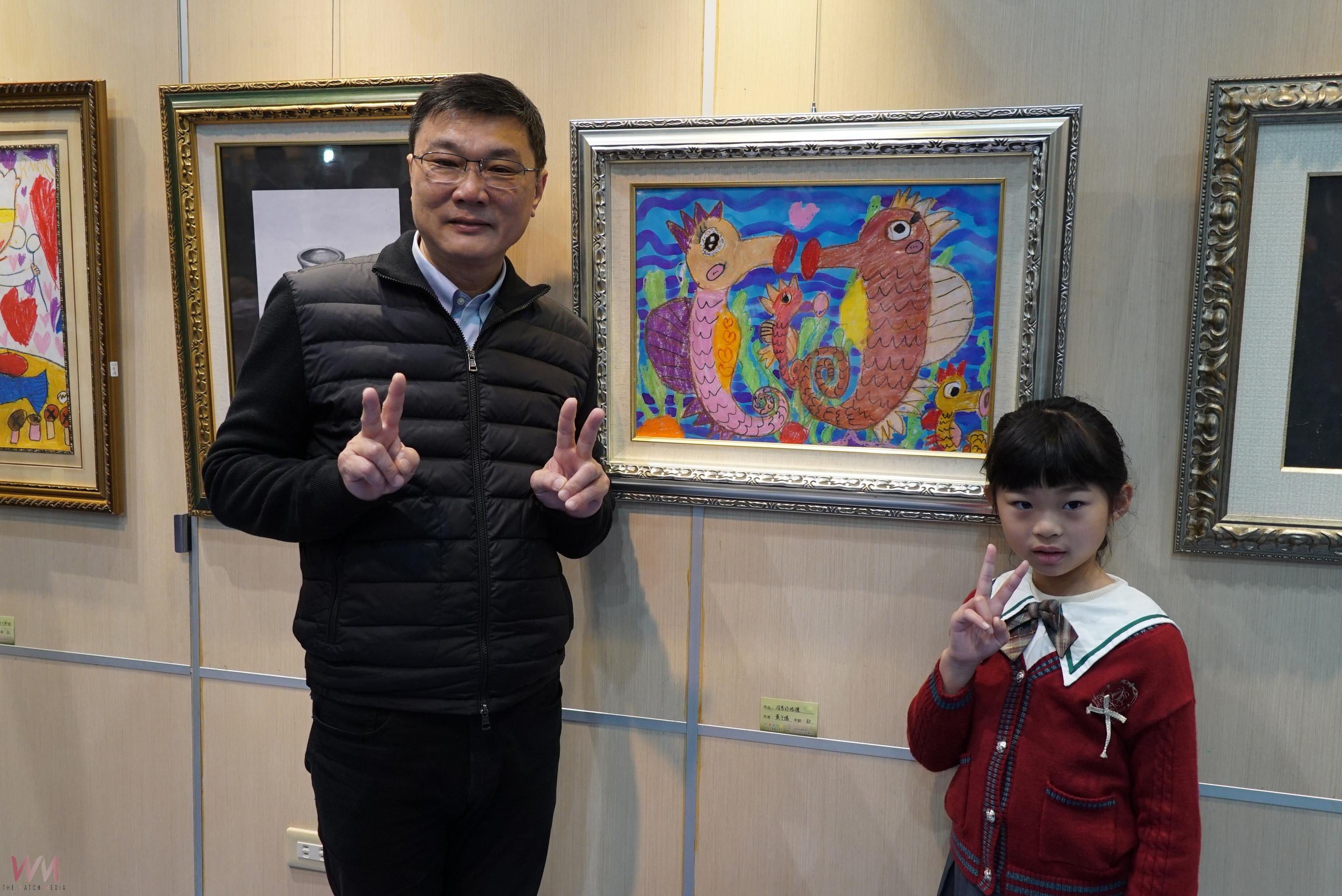 (有影片)/鹿港「異想世界.兒童畫展」登場 百件作品展現童心奇想 - https://www.watchmedia01.com