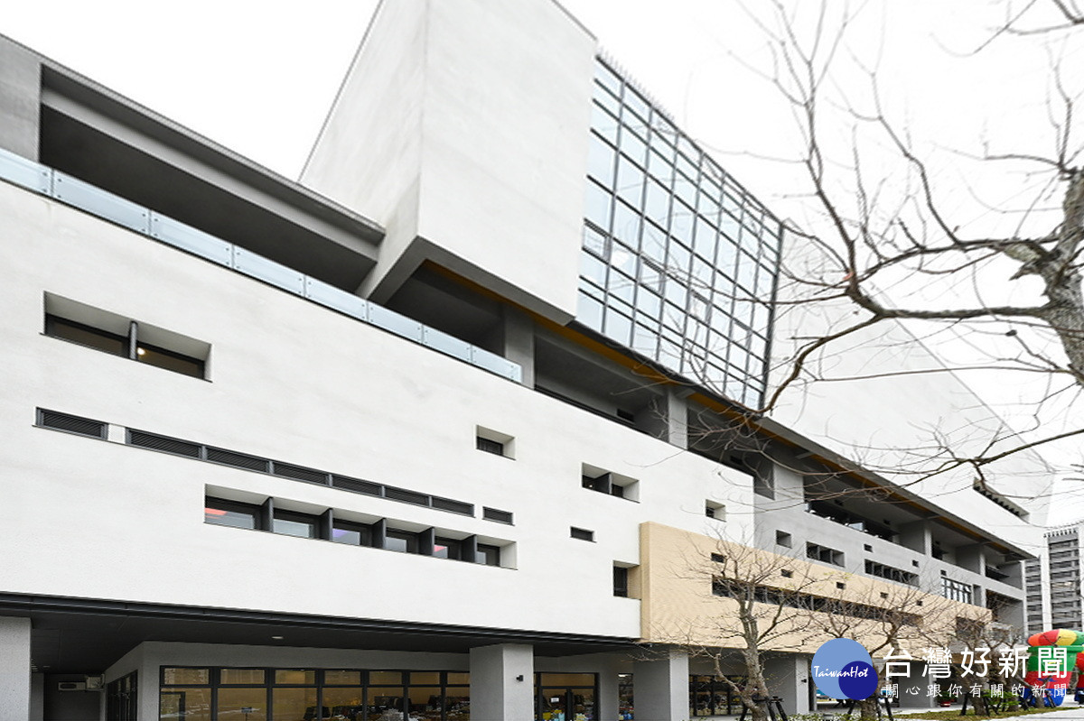 桃園市北區青少年活動中心桃漾館外貌。<br /><br /> 