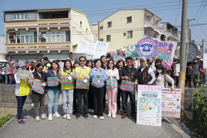 縣長張麗善參加斗南馬鈴薯節，推廣在地農產發展。(記者廖承恩翻攝)