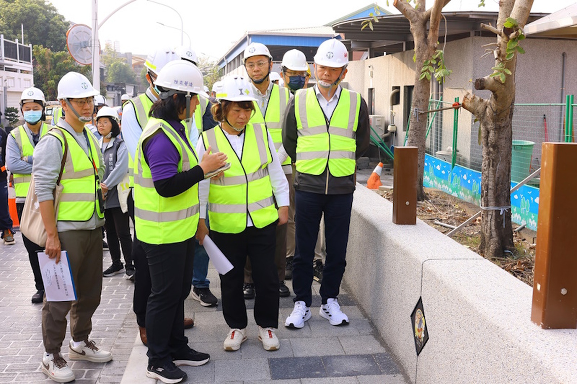 打造東區門戶迎賓大道、安心通學人本環境 大雅路一段與北園國中小通學步道工程將完工!