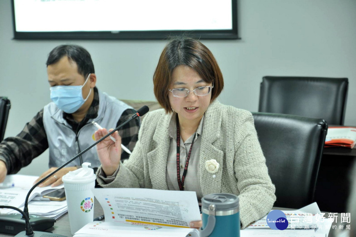 桃園市政府環保局代理局長葉孟芬。<br /><br />