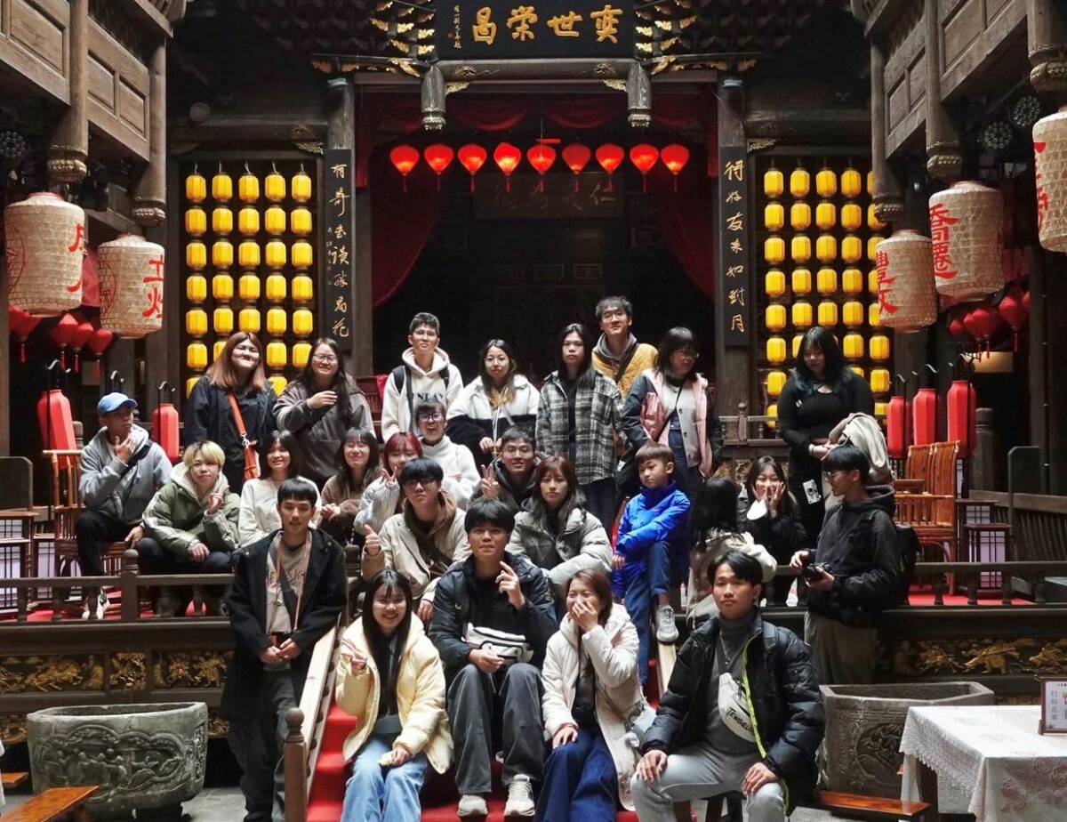 ▲圖:台灣客家青年感受福建客家居民的生活氣息。( 記者李堂安翻攝)