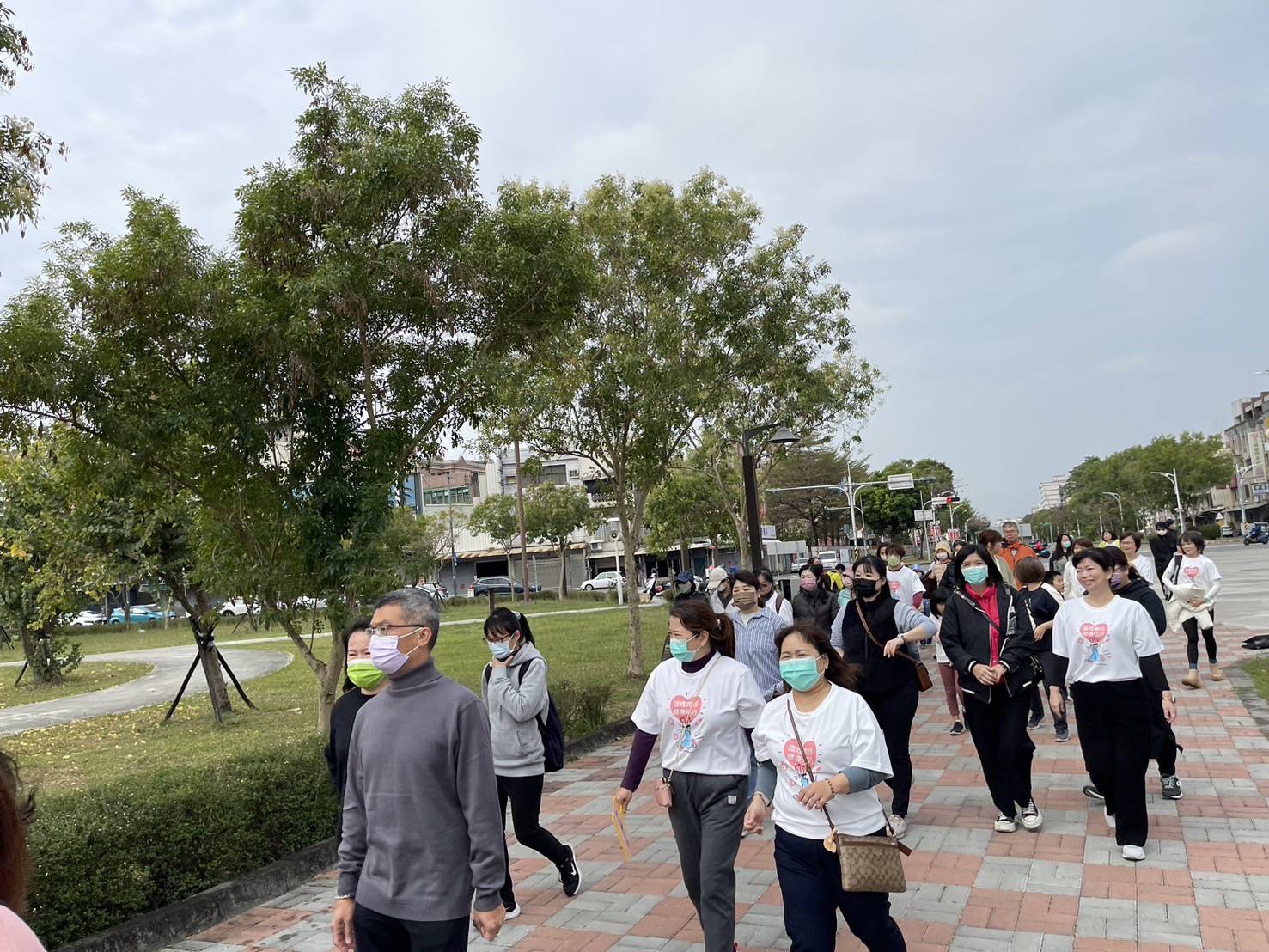 嘉義市護理師公會 香湖公園暖陽健行