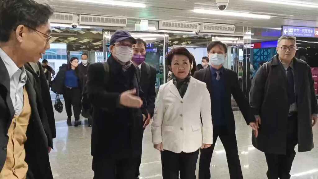 ▲盧秀燕市長今晨赴日展開「城市外交」！ 期盼深化台中與日本交流。（記者張玉泰攝）