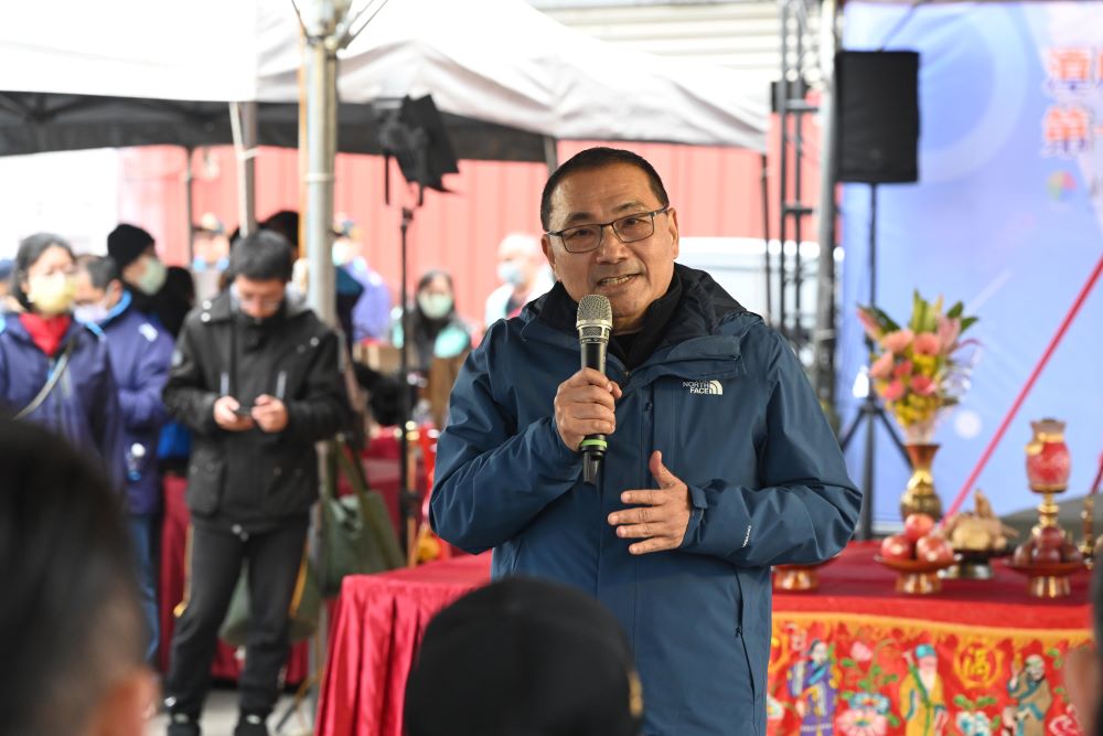 《圖說》侯友宜市長表示,待抽水站工程完工後,配合塔寮坑抽水站聯合操作,將更完善新北市的都市防洪機制。〈水利局提供〉