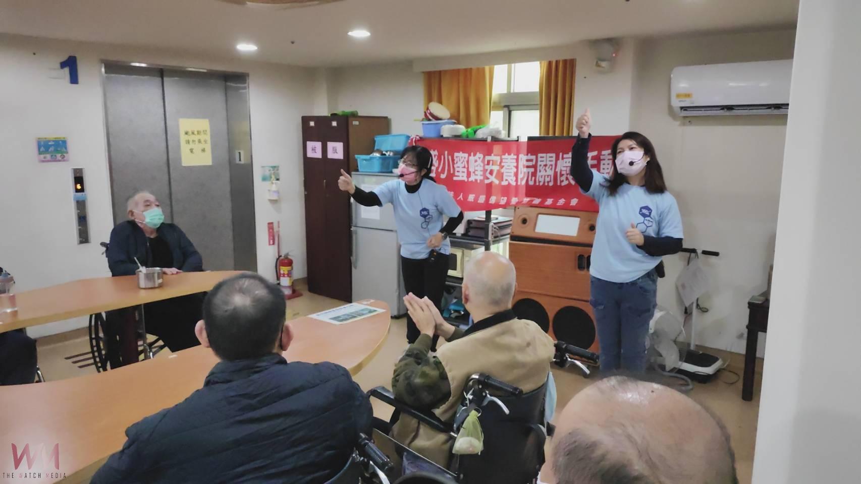 （有影片）／威盛信望愛志工暖心互動　與彰化榮家長輩共享活力午後