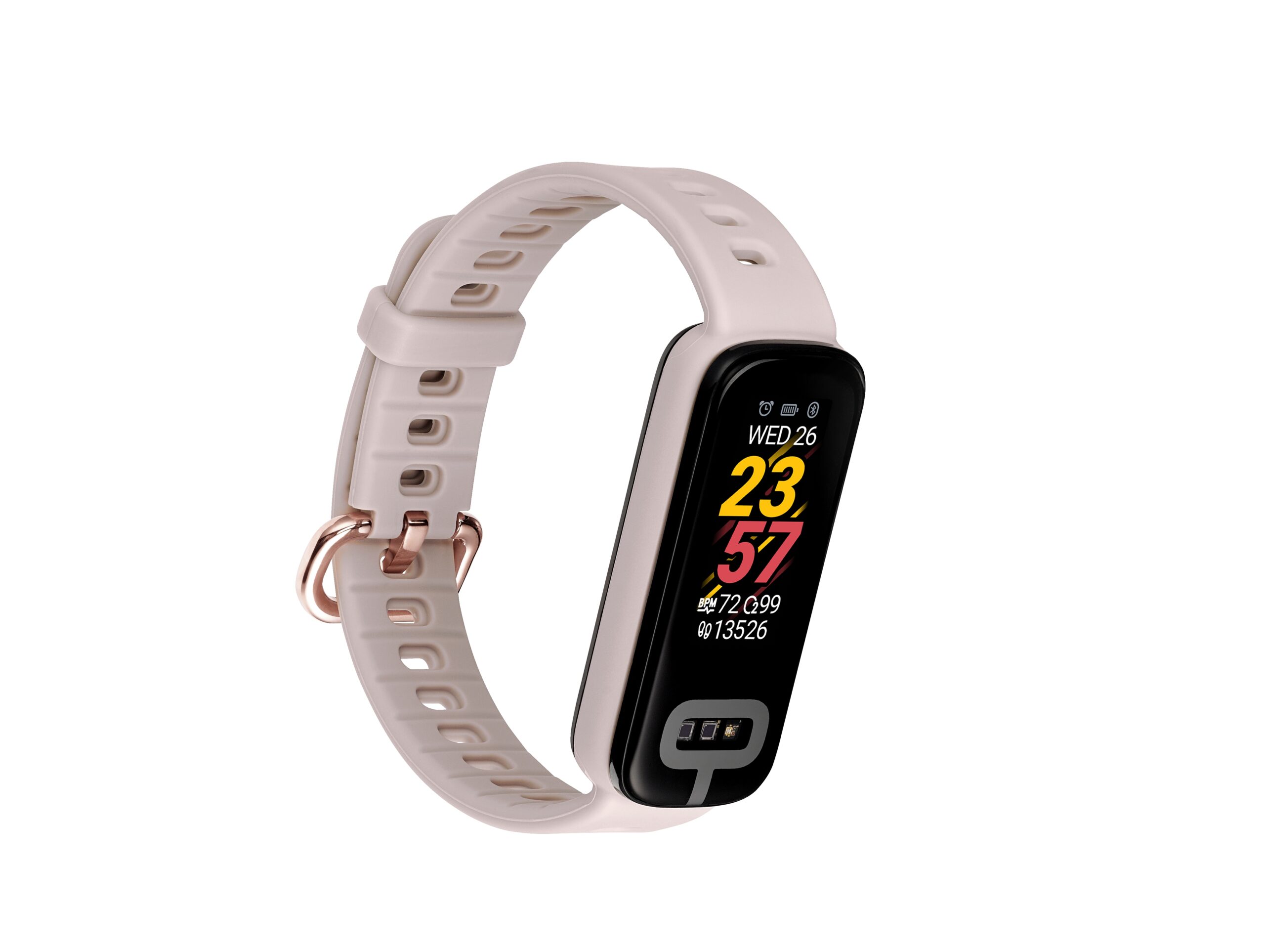 Asus Vivowatch 6 Aero隨貨附贈清新典雅的「燕麥奶」新色錶帶,使用者能依喜好、心情或穿搭自由更換,展現個人風格。
