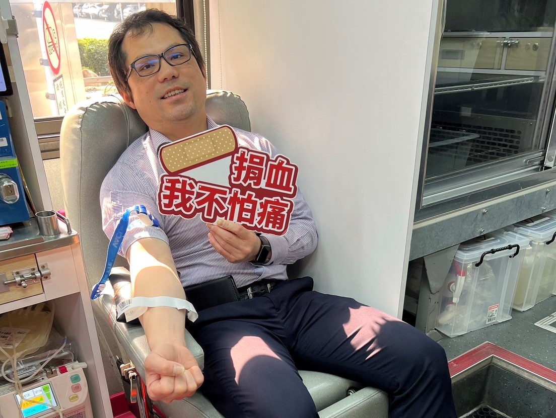 ▲圖：中油公司大林煉油廠年度第一次「百萬CC熱血公益捐血活動」。( 記者李堂安翻攝)