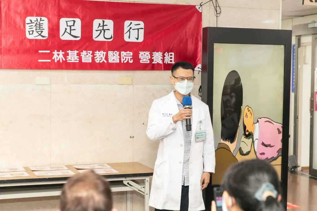 ▲蔡杰欣醫師表示，預防勝於治療，透過良好的飲食與運動習慣，即可大幅降低骨骼與關節疾病的發生率。（二基醫院提供）