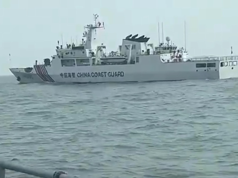 灰帶威脅不斷 金門海巡再度對上4中國海警船 226 cnews204250225a01